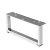 4er Set Möbelbeine Metall 200x90 mm – Rechteckige Produktbild-Vorschau 4