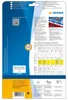 HERMA Folien Etiketten SPECIAL 210 x 297 mm weiß 25 Produktbild-Vorschau 3