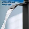 Wasserhahn Bad Schwarz, Waschtischarmatur für Badezimmer, Produktbild-Vorschau 9