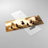 Bilder auf glas - Cowboys Pferde Galopp - 140x50cm - Produktbild-Vorschau 2