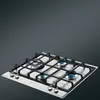 Smeg P261XGH, Edelstahl, Integriert, Gaskochfeld, 4 Produktbild-Vorschau 6