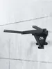A black dip station mounted on a concrete wall. Produktbild-Vorschau