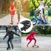 Vollvisier-BMX-Kinderfahrradhelm abnehmbar M Schwarz Produktbild-Vorschau 3