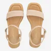 Unisa IRITA_26_KS  SKIN, Sandaletten in Beige für Damen, Produktbild-Vorschau 8
