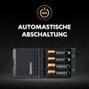 Duracell Ladegerät CEF27 inkl. 2x AA 1300mAh 2x AAA 750mAh Produktbild-Vorschau 11