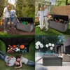 Gartenbox - Kissenbox - Auflagenbox - Truhe mit Deckel 390 Produktbild-Vorschau 4