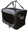 Trendline Tiertransportbox 60 x 42 x 42 cm schwarz-grau Produktbild-Vorschau 3