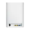 The back view of a white Asus ZenWiFi AX Hybrid router. Náhled obrázku produktu