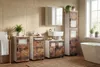 VCM Waschbeckenunterschrank, Holz Badschrank mit 2 Produktbild-Vorschau 4