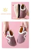 ASKSA Kinder Fleece Futter Hausschuhe Foam Pluesch Produktbild-Vorschau 2
