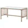 vidaXL 4-tlg. Garten-Lounge-Set mit Auflage Poly Rattan Produktbild-Vorschau 5