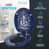 SANILO® WC sedátko s mechanismem Soft-Close, WC sedátko, WC Náhled obrázku produktu 2