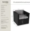 TecTake 404789, Polyester, Ocel, Černá Náhled obrázku produktu 7