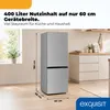 Exquisit Kühl-Gefrierkombination 400 l No Frost | Produktbild-Vorschau 3
