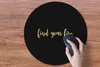 MuchoWow® Mauspad Mousepad Zitate - Feuer - Gold - Schwarz Produktbild-Vorschau 3