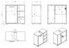 Badplaats Mobile Sottolavabo Neptunus 60 x 28 x 60 cm – Anteprima dell’immagine prodotto 5