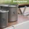 Qunature Titan Tasse Camping Topf Outdoor Becher 1100ml Produktbild-Vorschau 5