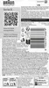 The back of a Braun Series 3 shaver head packaging, showing a QR code, product information in multiple languages, and recycling symbols. Náhľad obrázku produktu