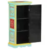 Credenza dipinta a mano 40x30x90 cm Legno massiccio di Anteprima dell’immagine prodotto 1