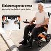Elektrorollstuhl faltbar mit Joystick, Faltrollstuhl für Produktbild-Vorschau 5