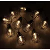Lampki ogrodowe solarne żarówki girlanda loft 10LED Podgląd zdjęcia produktu 2