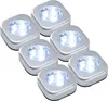 LED Beleuchtungsspots Silber Druckschalter 3 LEDs IP20 Produktbild-Vorschau 1