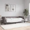 vidaXL Tagesbett Taupe 90x200 cm Stoff Produktbild-Vorschau 2