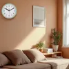 LS-LebenStil Retro Wanduhr Grün 20cm Kunststoff Analog Rund Produktbild-Vorschau 4