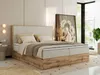MKS MEBLE Boxspringbett WOOD CLASSIC, Komplett Set mit Produktbild-Vorschau 1