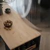Barový stôl Vicco Repose Antracit/zlatý dub 45 x 110 cm, Náhľad obrázku produktu 5