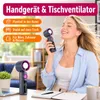Tragbarer Handventilator Turbo 4000mAh, Mini Fan mit Produktbild-Vorschau 3