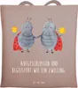 Mr. & Mrs. Panda Baumwolltasche Sternzeichen Zwilling - Produktbild-Vorschau 1