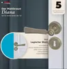 DOMINO Türgriff Drückergarnitur BB-Buntbart Set | Rund BB Produktbild-Vorschau 6