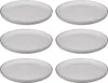 Talerze obiadowe porcelanowe SUBLIMA, złota obwódka, 6 Podgląd zdjęcia produktu 1