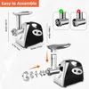 2800W Elektrischer Fleischwolf, 3in1 Multi Produktbild-Vorschau 8