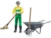 Bruder 62610 - Set di figure di contadini con accessori Anteprima dell’immagine prodotto 2