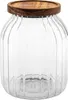 Einmachglas "harmony" 2l aus glas und akazie - 5 five Produktbild-Vorschau 1