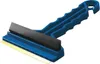 A blue and yellow ice scraper with a black rubber blade. Náhled obrázku produktu
