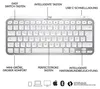 Logitech MX Keys Mini For Mac Tastiera illuminata Anteprima dell’immagine prodotto 8