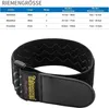 A size chart table above a product image of a black strap. Produktbild-Vorschau