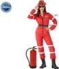 Atosa Costume da pompiere rosso M-L Bambini Rosso M-L Anteprima dell’immagine prodotto 5