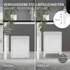 ML-Design Aktenschrank 40x30x57,5 cm, Weiß, Stahl, Produktbild-Vorschau 6