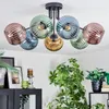 Cesaro Deckenlampe aus Metall/Riffelglas in Produktbild-Vorschau 2