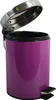 MSV Treteimer fur Bad/Toilette - lila - 3 Liter - 17 x 25 Produktbild-Vorschau 15