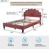 okwish Polsterbett Kinderbett 140 x 200 cm, Bettgestell mit Produktbild-Vorschau 7
