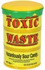 Toxic Waste Yellow Sour Candy 42g Produktbild-Vorschau 1