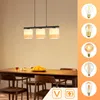 ZMH jídelní stolní závěsné světlo 3 plameny vintage závěsná Náhled obrázku produktu 5