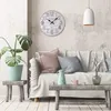Rebecca Mobili Wanduhr im Vintage-Stil aus Holz, weiß und Produktbild-Vorschau 2