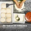 Pizza Lover 3x Pizzaballenbox mit Deckel in weiß - Größe Produktbild-Vorschau 4
