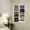 SONGMICS Schmuckschrank Spiegelschrank mit LED und Produktbild-Vorschau 4